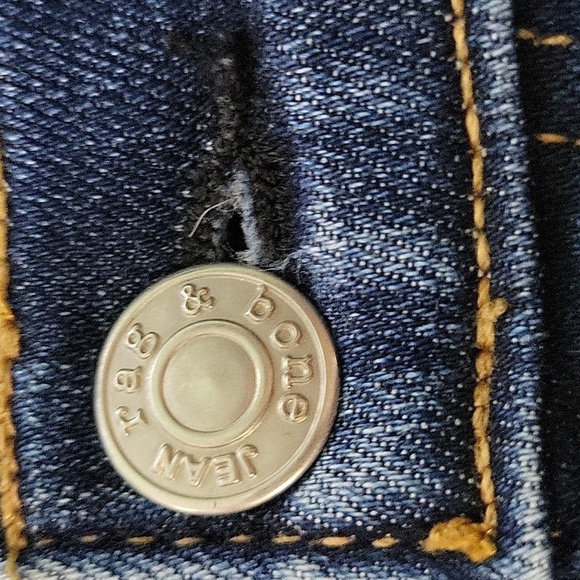 Rag & Bone Womens Parliament Skinny Jeans Made in The USA Size 25 - Picture 8 of 14